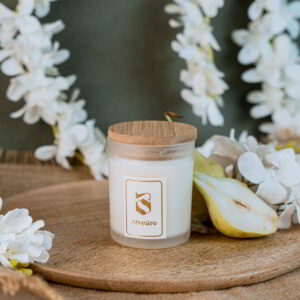 Αρωματικό Κερί - Divine Angel - Ξύλινο Καπάκι