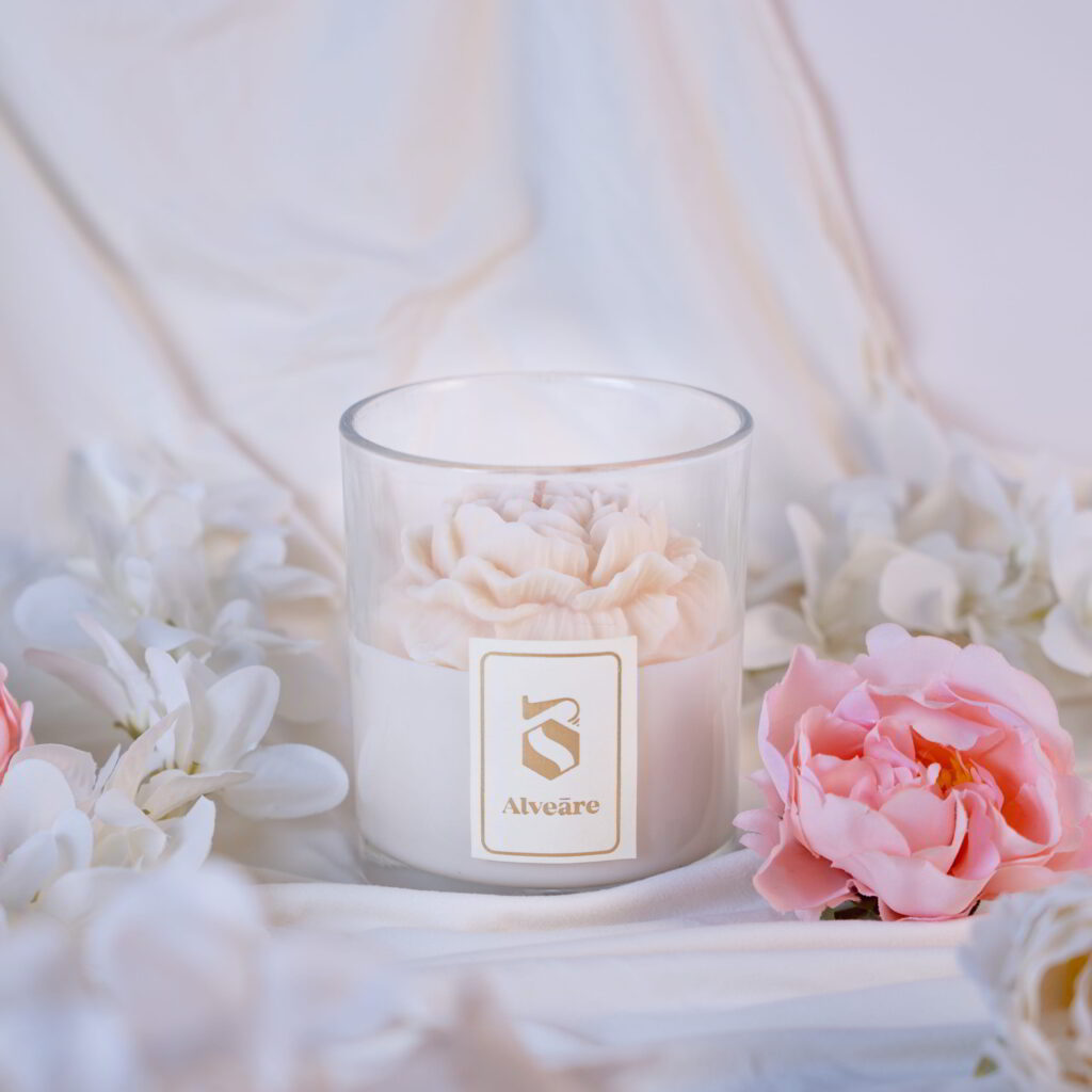 Αρωματικό Κερί Με Λουλούδι - Dreamscape
