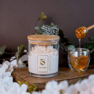 Αρωματικό Κερί με Λουλούδι - Enchantment