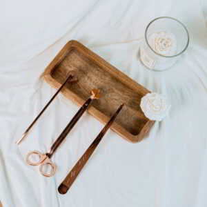 Σετ αξεσουάρ Κεριού (Rose Gold)