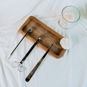 Σετ αξεσουάρ Κεριού (Ασημί)