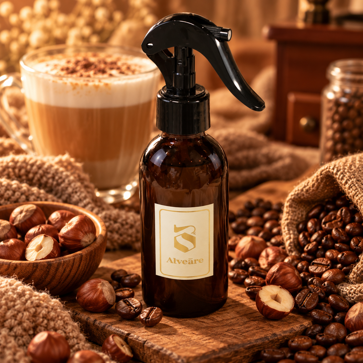 Fabric Mist - Hazelnut Latte Coffee