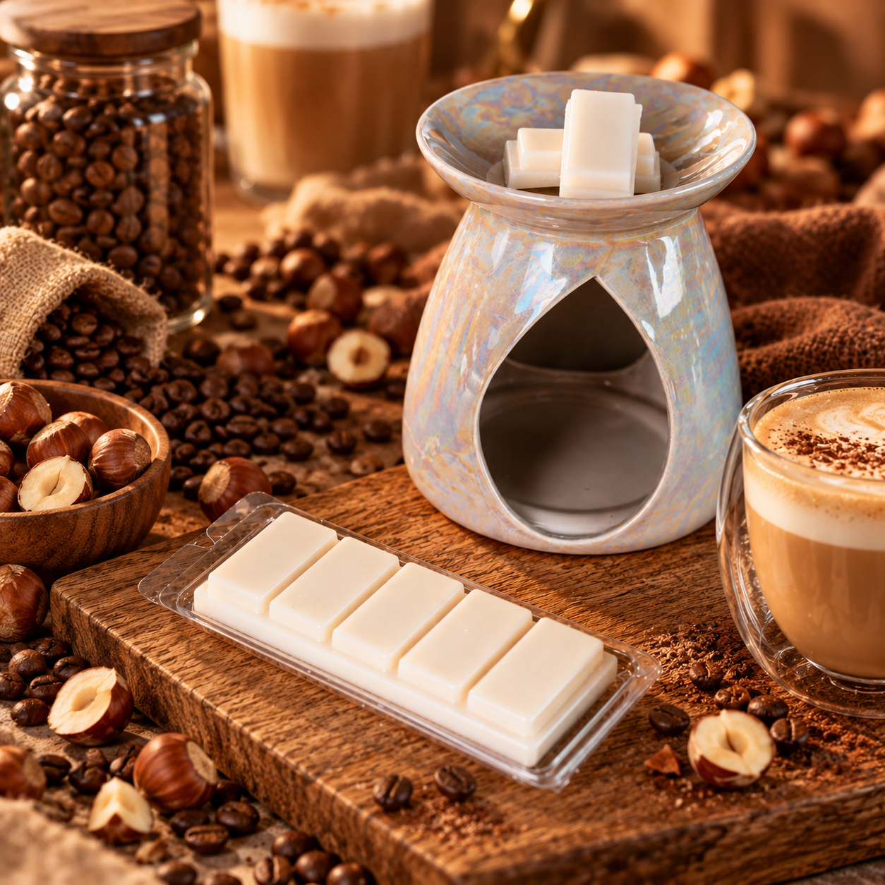 Snap Bars - Hazelnut Latte Coffee