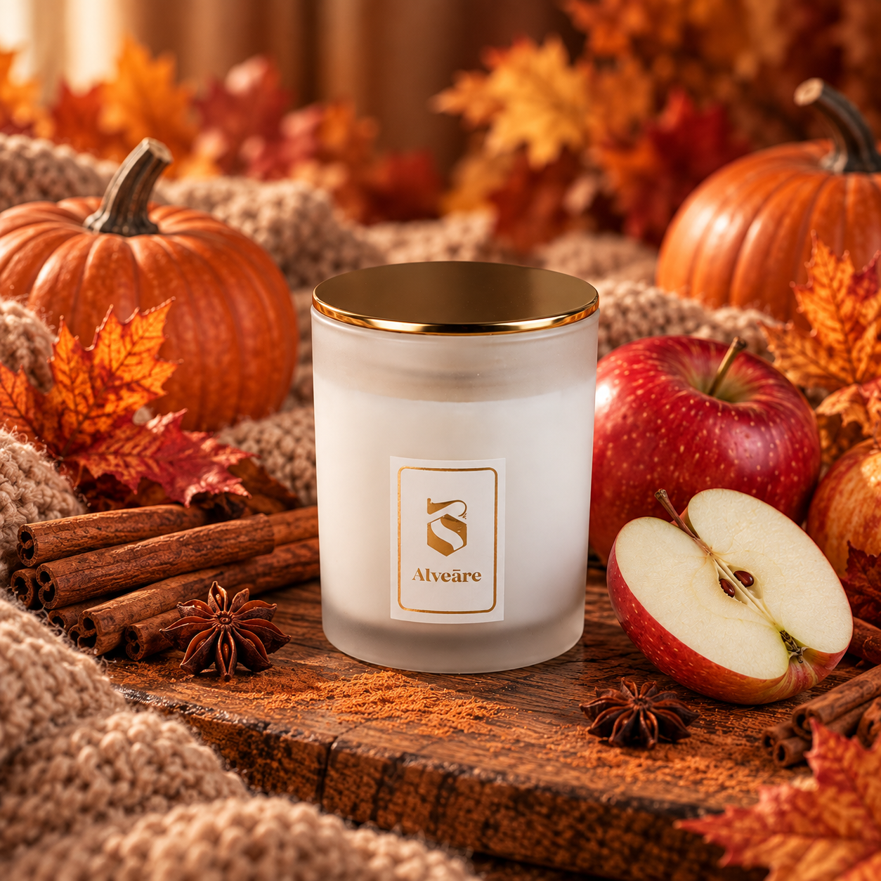 Αρωματικό Κερί - Halloween Scare - Medium - Μεταλλικό Καπάκι